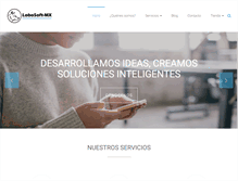 Tablet Screenshot of lobosoft-mx.com